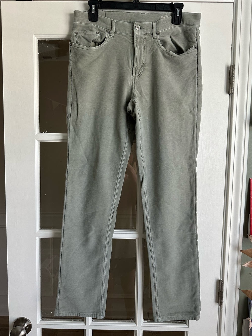 Faherty terry 5-pocket pant